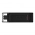 USB флеш 3.2 128GB Type-C Kingston DataTraveler 70 Black (DT70/128GB)