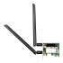 WiFi-адаптер D-Link DWA-582 PCI-E AC1200  802.11 a/b/g/n/ac Wi-Fi, ГГц 2,4/5 300+866 Мбит/с