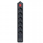Фільтр живлення 5м Real-El REAL-EL RS-6 PROTECT USB, 5m, black (EL122300018)