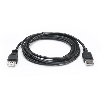 Кабель USB (AM/AF) 3м (удлинитель)  Pro black REAL-EL (EL123500029)