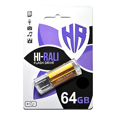 USB флеш 64GB Hi-Rali Corsair Series Bronze (HI-64GBCORBR)