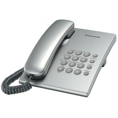 Телефон дротовий Panasonic KX-TS2350UAS silver