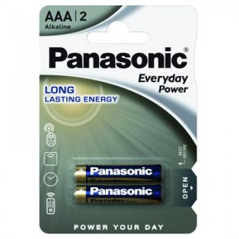 Батарейка Panasonic EVERYDAY POWER AAA BLI 2 ALKALINE