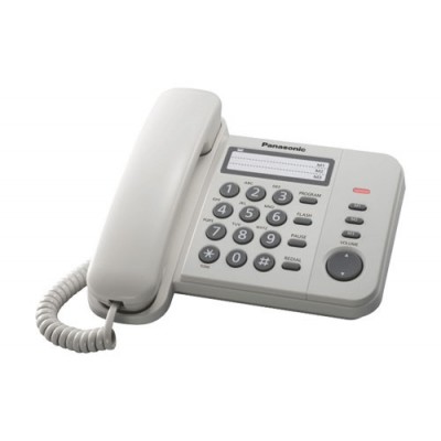 Телефон дротовий Panasonic KX-TS2352UAW White