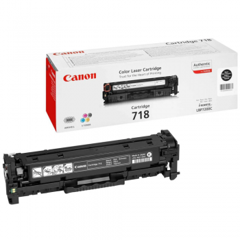 Картридж Cartridge 718 Black Canon