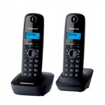 Радіотелефон DECT Panasonic KX-TG1612UAH Black Grey
