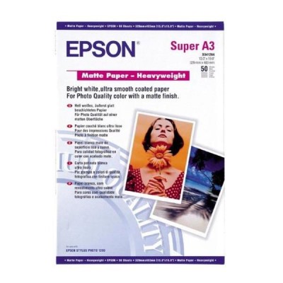 бумага Epson A3 167g Matte Paper-Heavyweight, 50л.