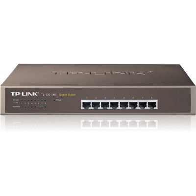 Комутатор  8Port TP-LINK TL-SG1008 metal