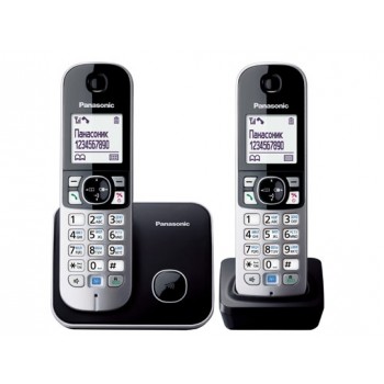 Радіотелефон DECT PANASONIC  KX-TG6812UAB