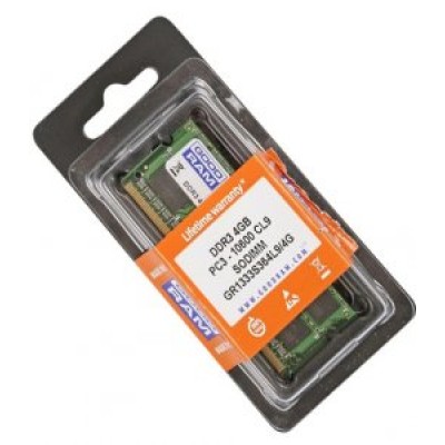 Память для ноутбуков DDR3 4GB 1600 MHz GOODRAM (GR1600S364L11S/4G)