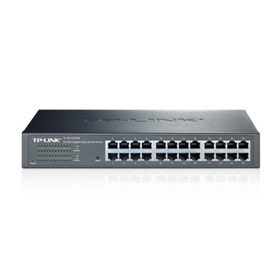 Комутатор TP-LINK TL-SG1024DE (24х10/100/1000 Мбит, металл, easysmart)