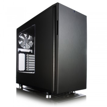 Корпус Fractal Design Define R5 Black Pearl (FD-CA-DEF-R5-BK) ; Miditower, ATX, mATX, Mini-ITX, без БП, 2xUSB 2.0, 2xUSB 3.0, черный