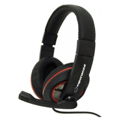 гарнiтура Esperanza Headset EH118 Black