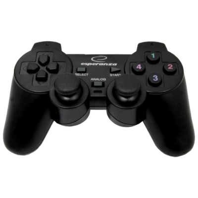 Геймпад ESPERANZA Vibration gamepad PS2/PS3/PC USB (EG106)