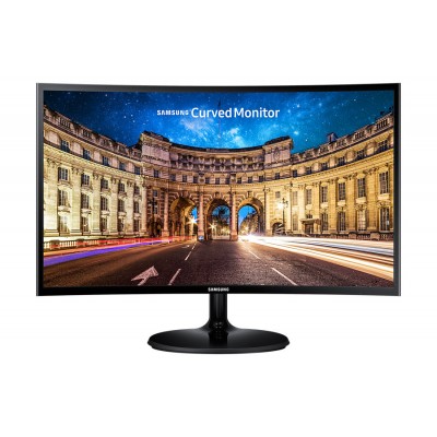 Монітор Samsung LC24F390FHIXCI ; 23.5', VA, 1920 х 1080, матовое, 16:9, HDMI, VGA, 75х75 мм, 4мс, черный