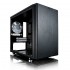 Корпус Fractal Design Nano S Window (FD-CA-DEF-NANO-S-BK-W) ; Minitower, Mini-ITX, Без блока питания, 2 x USB 3.0, 2 x Audio (микрофон, наушники), чер