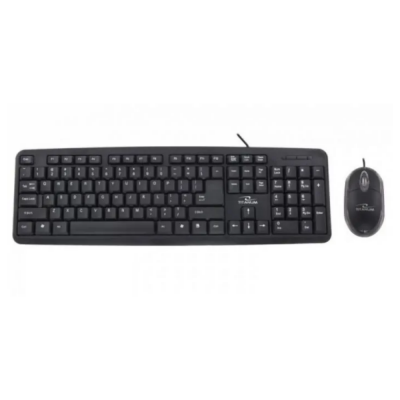 Комплект (клавіатура, миша) Esperanza TK106 Black USB