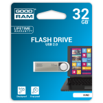 USB флеш 32GB GOODRAM UUN2 (Unity) Silver (UUN2-0320S0R11)
