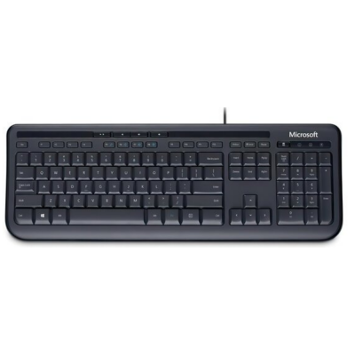 Клавіатура USB Microsoft Wired 600 Black Ru Ret ANB00018