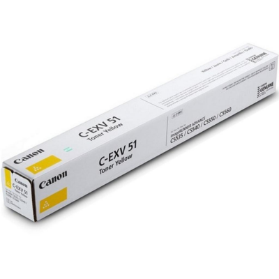 Картридж Canon C-EXV51 toner yellow (0484C002AA)