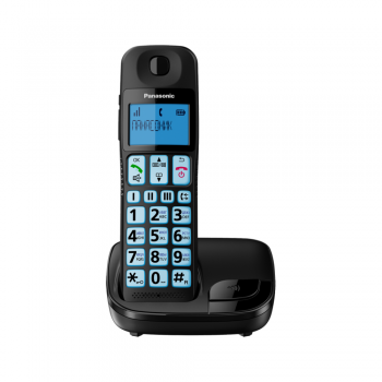 Радіотелефон DECT Panasonic KX-TGE110UCB Black