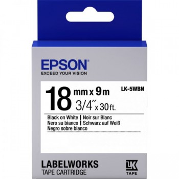 Принтер Epson Tape - LK5WBN Std Blk/Wht 18/9 (C53S655006)