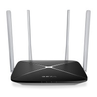 Роутер MERCUSYS AC12 4*100 Мбит/с Wi-Fi до 1200 Мбит/с 802.11ac 2.4 ГГц,  5 ГГц, 4 зовнішні антени
