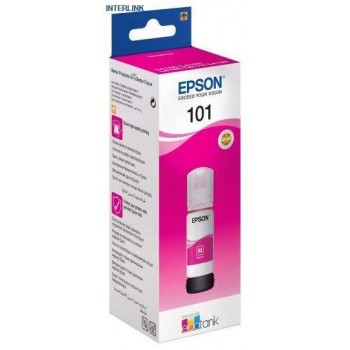 Чорнило EPSON 101 L4xxx/L6xxx Magenta (C13T03V34A)