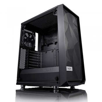 Корпус Fractal Design Meshify C (FD-CA-MESH-C-BKO-TGL) ; Класс корпуса - Геймерские, типоразмер - Minitower, поддерживаемые материнские платы - ATX, M