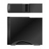 Корпус GAMEMAX ST607-400W ;  Slim Mini - ITX,