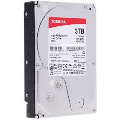 Жорсткий диск Toshiba 3.5" 3TB (HDWD130UZSVA) 7200 об/мин, 64 MB, SATA III