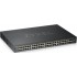 Комутатор ZYXEL GS1920-48HPv2 (4xGE, 4xGE/SFP, 2хSFP, 48хPoE, Max PoE 375W, Smart, NebulaFlex)