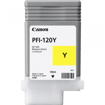 Картридж PFI-120 Yellow, 130ml (2888C001AA) Canon
