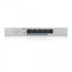 Комутатор ZYXEL GS1200-5HP v2 (1xGE, 4хGE PoE, max 60W, металл, настольный, бесшумный, WebSmart)