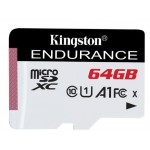Карта пам'яті MicroSDXC 64GB UHS-I Class 10 Kingston High Endurance (SDCE/64GB)