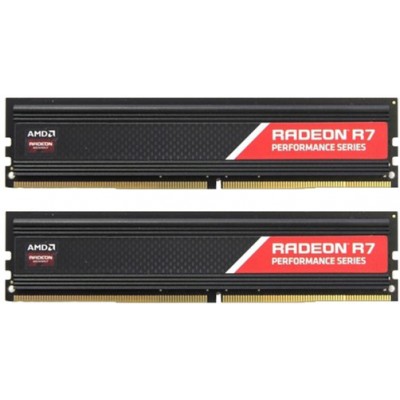 Пам'ять AMD 16Gb DDR4 2666M Hz Radeon R7 (2x8GB) R7S416G2606U2K