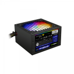 Блок живлення GAMEMAX ATX 500W,RGB,ко робочний, APFC, 12см вент,80+ VP-500-RGB