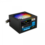 Блок живлення GAMEMAX ATX 700W,RGB,ко робочний, APFC, 12см вент,80+ VP-700-RGB 4+4 pin 2x6+2pin SATA*5 защита: OPP, OVP, UVP, OCP, OTP, SCP