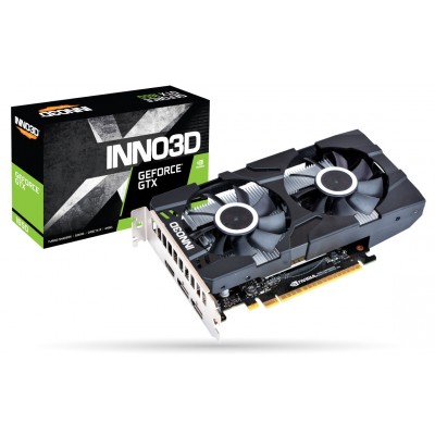 Вiдеокарта Inno3D GeForce GTX1650 4096Mb TWIN X2 OC (N16502-04D5X-1510VA25)