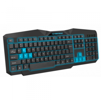 Клавіатура ESPERANZA Keyboard EGK201 Blue USB LED (EGK201BUA)