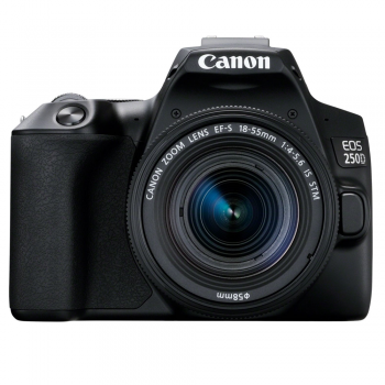 Фотоаппарат CANON EOS 250D kit 18-55 IS STM Black (3454C007AA)