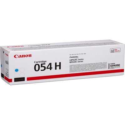 Картридж Cartridge 054H Cyan(5.9K) Canon