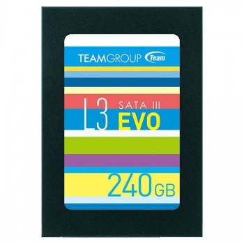 SSD 2.5" 240GB Team T253LE240GTC101, 530 МБ/сек, 470 МБ/сек, TLC 