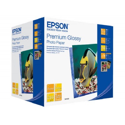 бумага Epson 10x15 250g  Premium Glossy Photo Paper 500л.