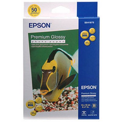 бумага Epson 13x18 250g  Premium Glossy Photo Paper, 50л.