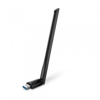 WiFi-адаптер TP-Link Archer T3U Plus USB AC1300  867 Мбіт/с в діапазоні 5 ГГц або 400 Мбіт/с в діапазоні 2,4 ГГц