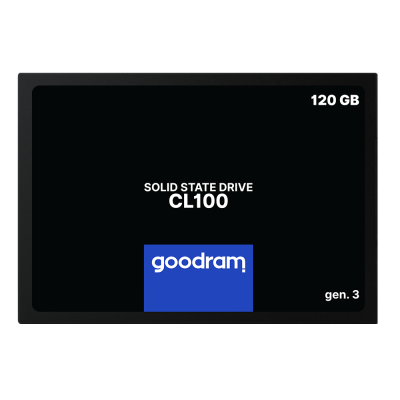 SSD 2.5" 120GB GOODRAM (SSDPR-CL100-120-G3)  500 Mb/s, 360 Mb/s