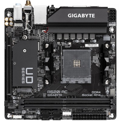 Материнська плата GIGABYTE A520I AC