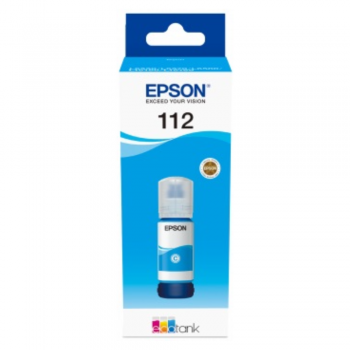 Чорнило 112 EcoTank Pigment Cyan ink (C13T06C24A) Epson