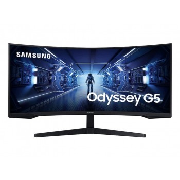 Монiтор Samsung 34" Odyssey G5 (LC34G55TWWIXCI) VA Black Curved